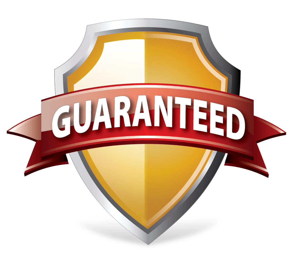 Satisfaction guaranteed badge